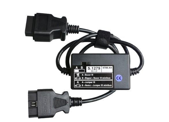 Adaptateur Lexia S.1279 pour Peugeot Bipper, Boxer III, Citroën Nemo et Jumper III