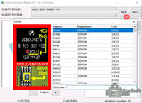 Airbag Universal Repair 2.0 - liste d'identification des masques calculateurs airbag