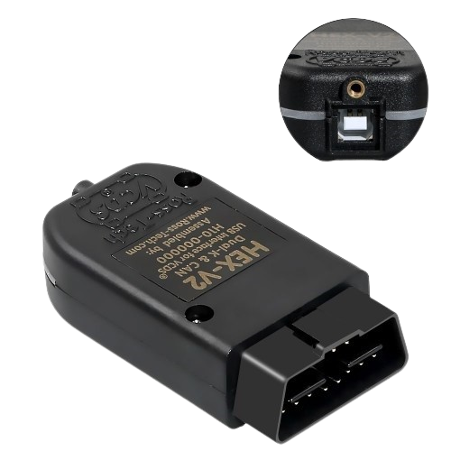 Connecteur OBD de la valise de diagnostic VAG COM VCDS