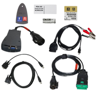 Contenu du colis Diagbox Lexia 3 PP2000 : interface, câbles et DVD logiciel