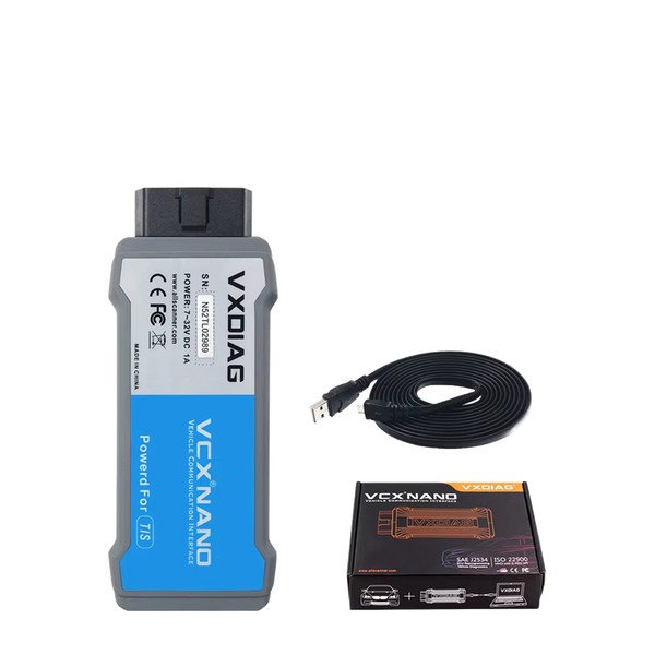 Interface VCX Nano Toyota avec câble USB