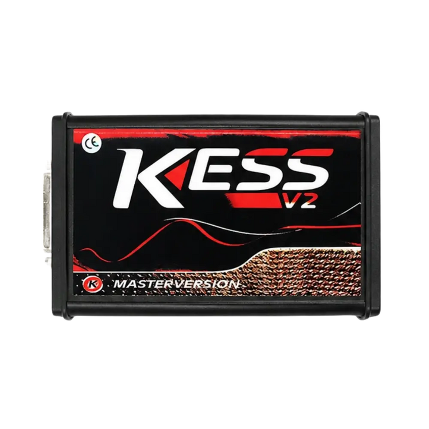KESS v2 Master, programmateur ECU OBD2 avec boîtier rouge