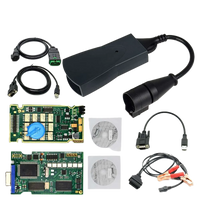 Kit Diagbox Lexia 3 PP2000 avec interface, câbles OBD et USB, pinces de batterie, disques et cartes électroniques