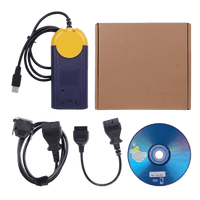 Kit de diagnostic multimarque ACTIA Multi-Diag avec interface USB, câble OBD, adaptateur, DVD et boîte