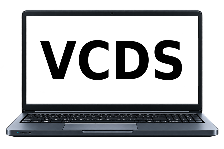 Logiciel VCDS 25.3.2 affiché sur l'écran d'un ordinateur portable