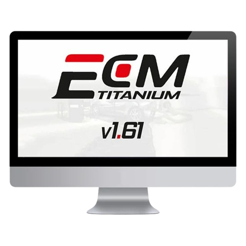 Logo ECM Titanium 1.61, logiciel de reprogrammation ECU