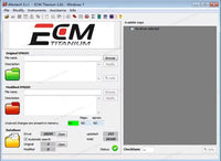 Tableau de valeurs d'injection en vue hexadécimale dans ECM Titanium