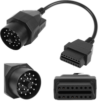 Connecteurs BMW 20 broches et OBD2 16 broches du câble adaptateur