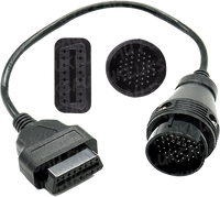 Câble adaptateur Mercedes 38 broches vers OBD2 pour le diagnostic automobile