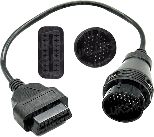 Câble adaptateur Mercedes 38 broches vers OBD2 pour le diagnostic automobile