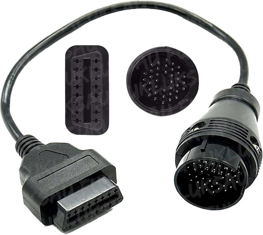 Câble adaptateur Mercedes 38 broches vers OBD2 pour le diagnostic automobile
